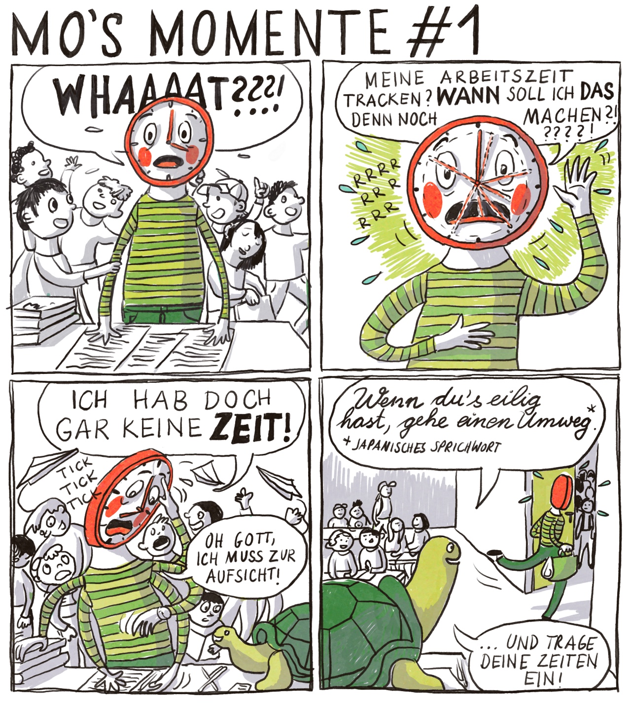 Comic Mo's Momente