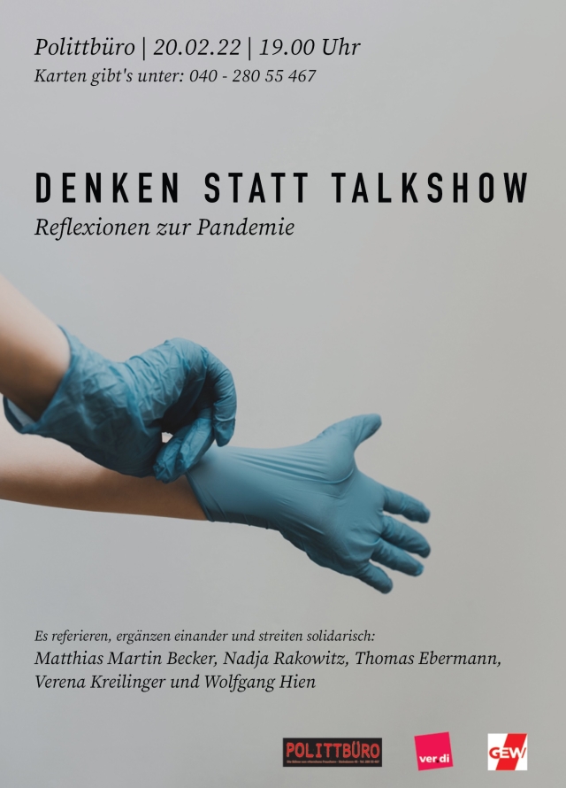 Denken statt Talkshow – Reflexionen zur Pandemie 