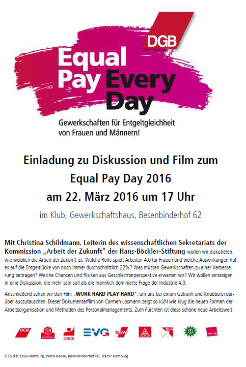 Equal Pay Day Veranstaltung