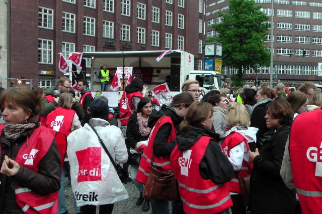 Streik 19. Mai / Foto: F. Dehnerdt