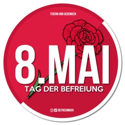 GEW Hamburg unterstützt den Aufruf vom Bündnis zum 8. Mai 2023 in Hamburg