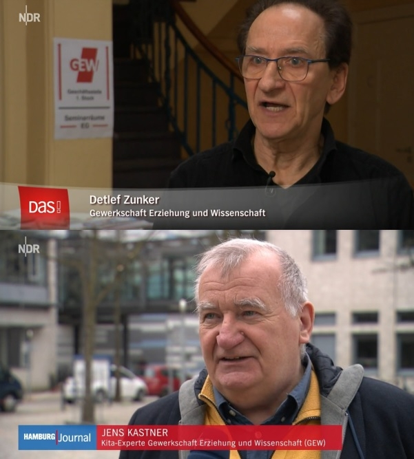 Sceenshot: NDR Journal und DAS