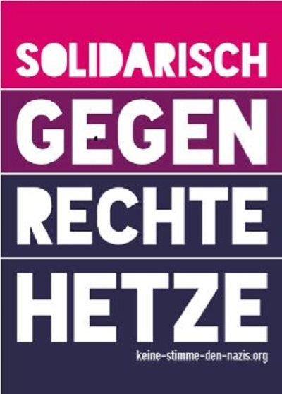 Gemeinsam solidarisch in Hamburg rechter Hetze entgegentreten! 