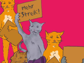 Neue hlz mit Titelthema „Mehr Streik!“ erschienen