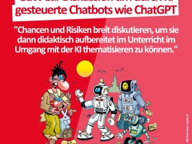GEW zur Diskussion um durch KI gesteuerte Chatbots wie ChatGPT