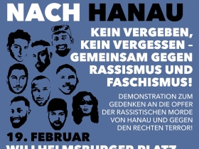 Demonstration am 19. Februar 2023 um 13 Uhr auf dem Wilhelmsburger Platz