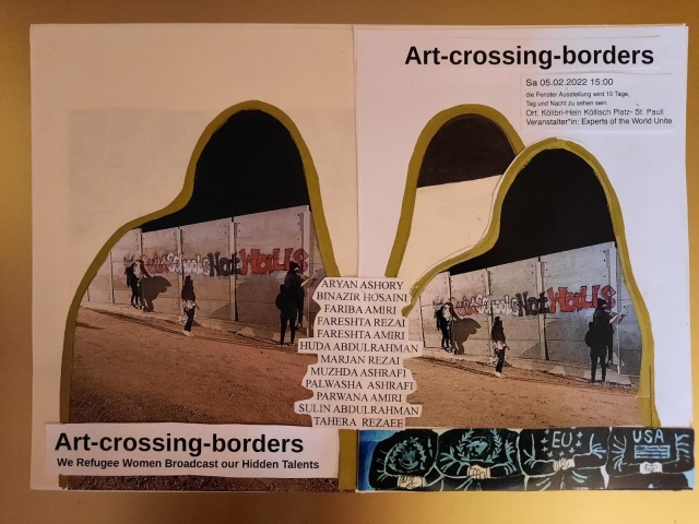 Art Crossing Borders – We Refugee Women Broadcast our Hidden Talents