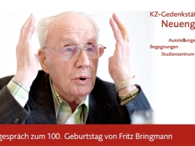 Podiumsgespräch zum 100. Geburtstag von Fritz Bringmann