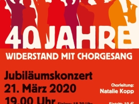 Jubiläumskonzert Chor Hamburger Gewerkschafter*innen